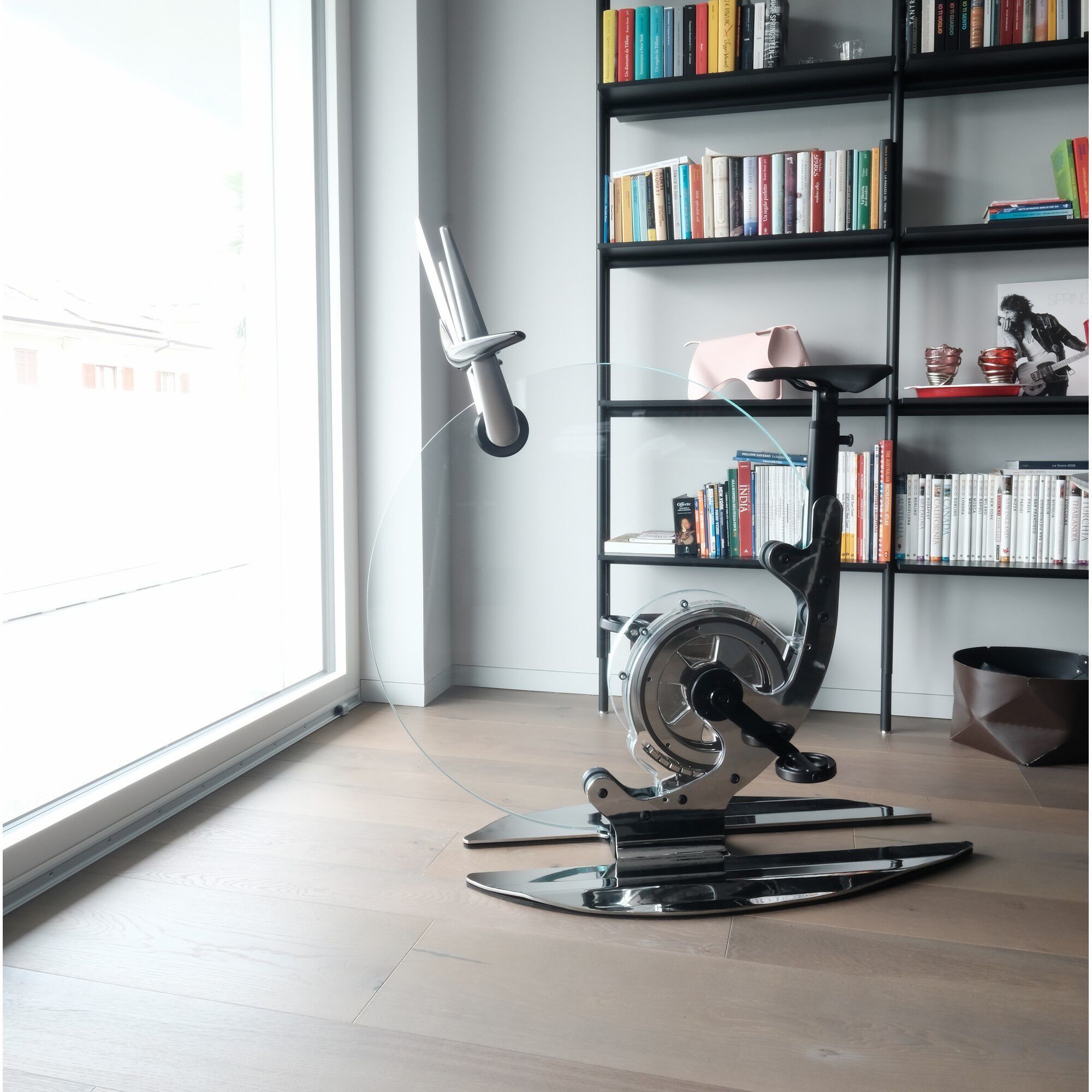 Велотренажер из стекла, стали и углеродного волокна Ciclotte CICLOTTE TECKELL ARCH-00107745 - Вид №13