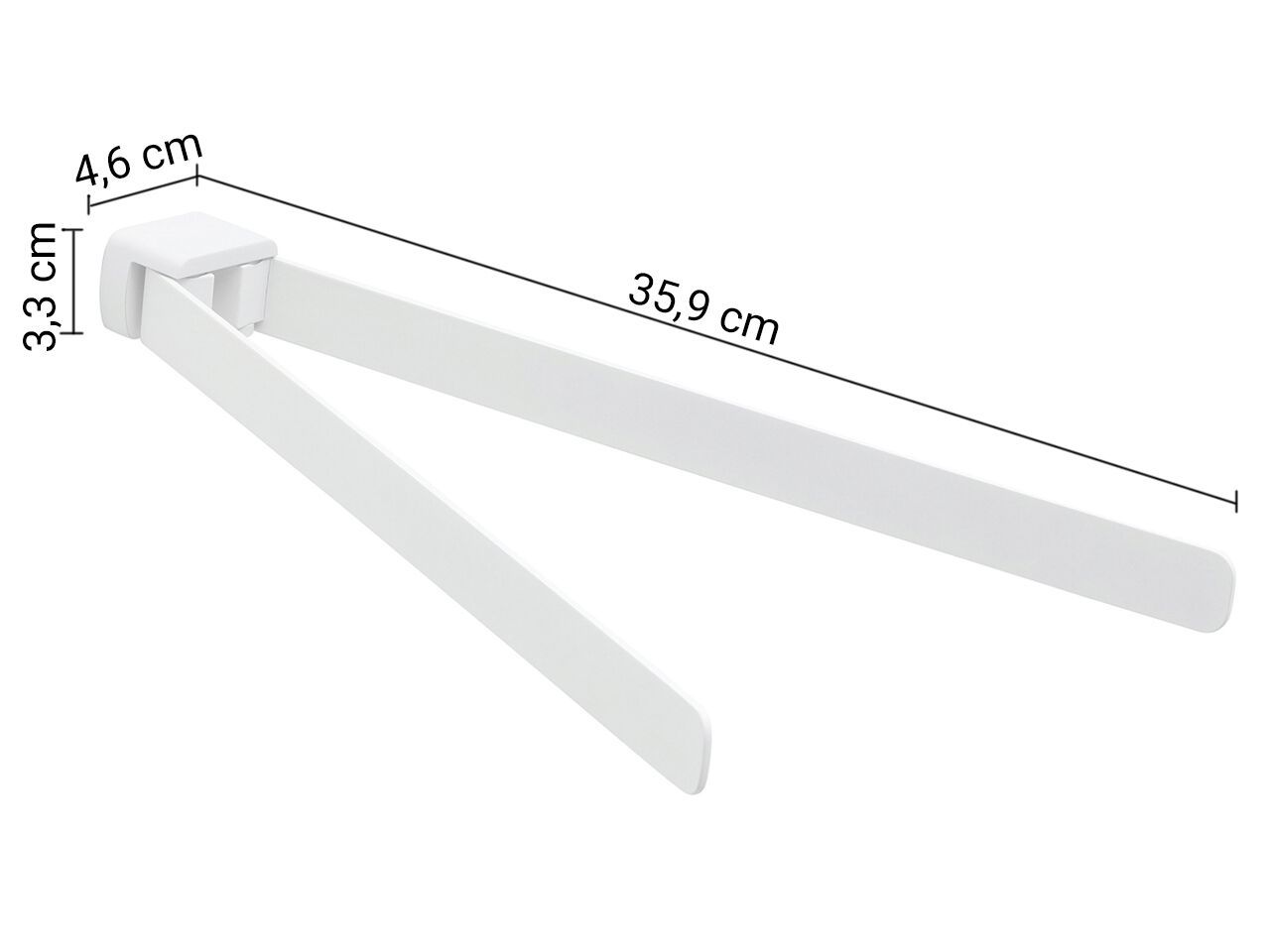 Держатель для полотенец из латуни GEDY Пиренеи ARCH-00124394 - Вид №4