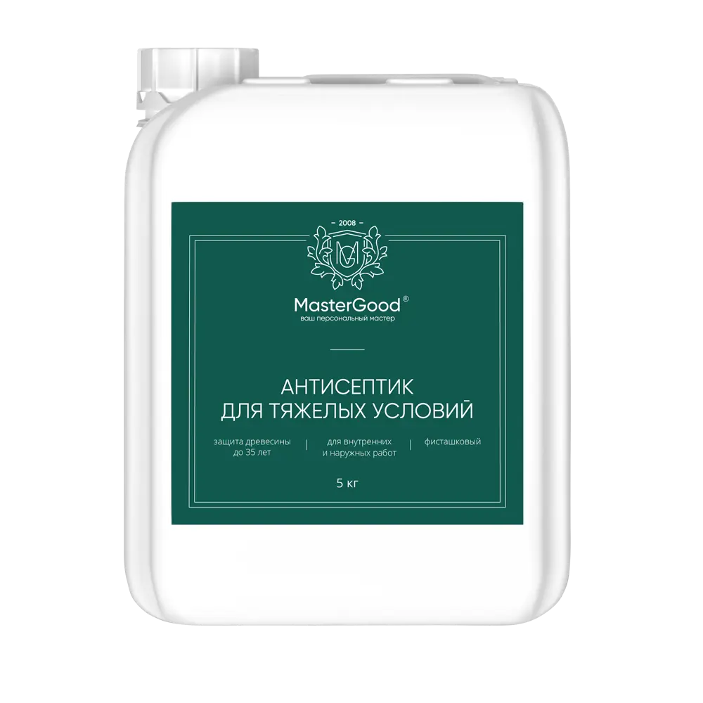 GOOD MASTER Антисептик для древесины фисташковый 5 кг 83733953 STLM-0043926