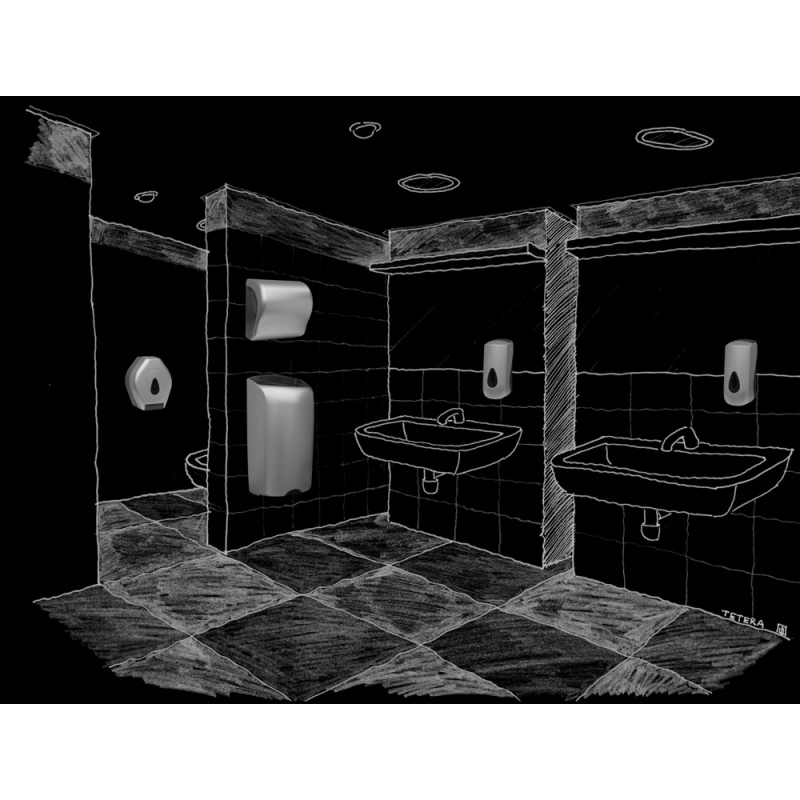 GUS701 Электронный освежитель воздуха LCD UNIQUE SILVER LINE Merida  - Вид №2