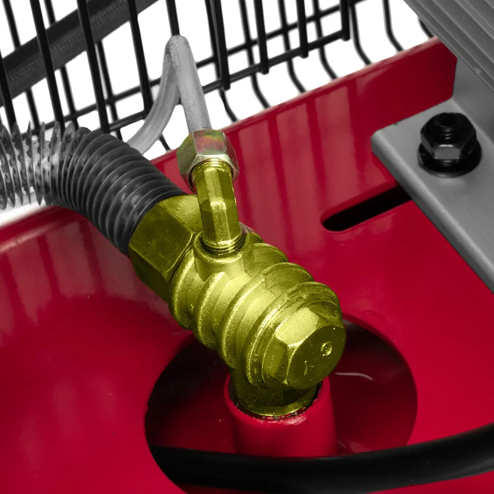 Компрессор сетевой ременной масляный Kronwerk 58106, 100 л 380 л/мин STLM-2196351 - Вид №28