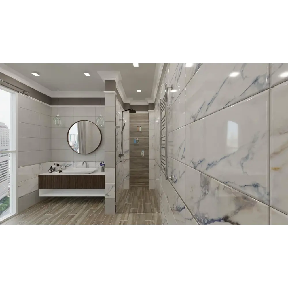 Бордюр Silvergloss 1.6x60 см цвет глянцевый серебро 84299731 STLM-2014400 Santreyd  - Вид №7