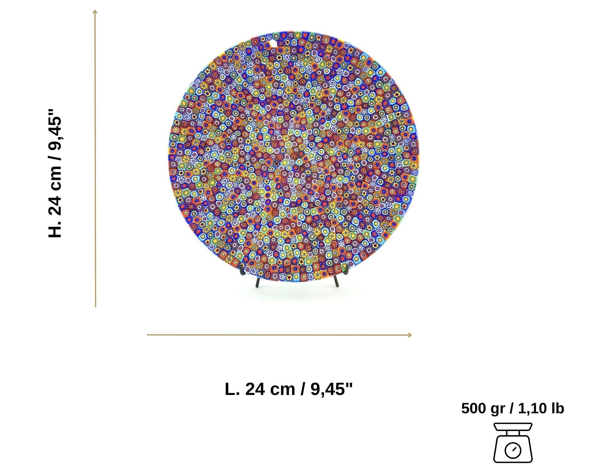 Декоративная тарелка из муранского стекла ручной работы YourMurano Display Plates ARCH-00064336 - Вид №5