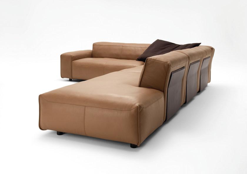 Rolf Benz Угловой диван в коже Rolf benz 552 mio sun-id-1413892 - Вид №1