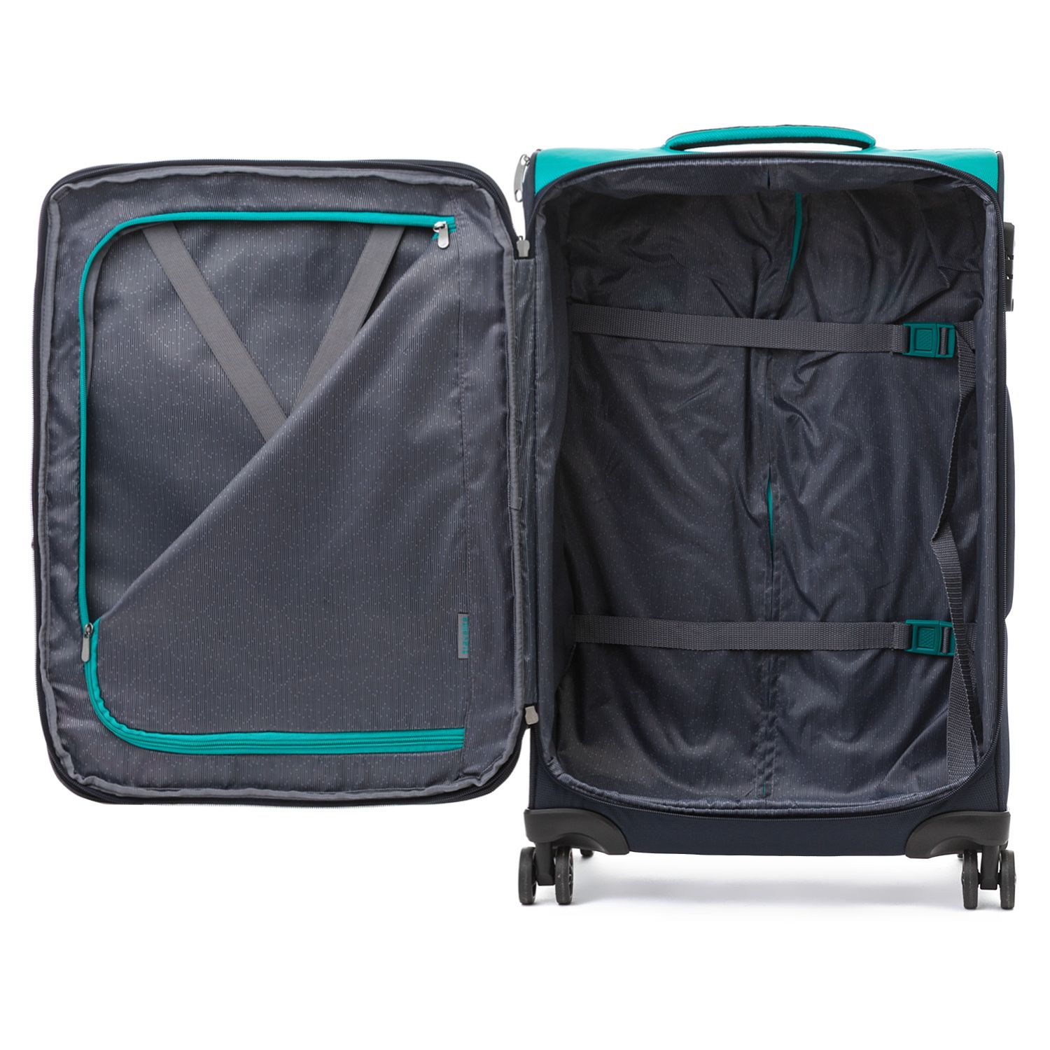 83348-20 Чемодан 83348 4-Wheel Trolley M Exp Travelite Stream - Вид №1