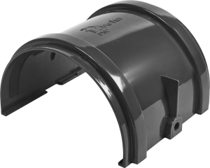 84802180 Соединитель желоба ПВХ Dacha 120 мм цвет серый STLM-0055336 DÖCKE