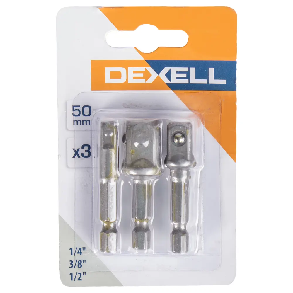 Переходник Dexell для головок 1/4", 3/8", 1/2" 15174839 STLM-2197006 Santreyd  - Вид №1