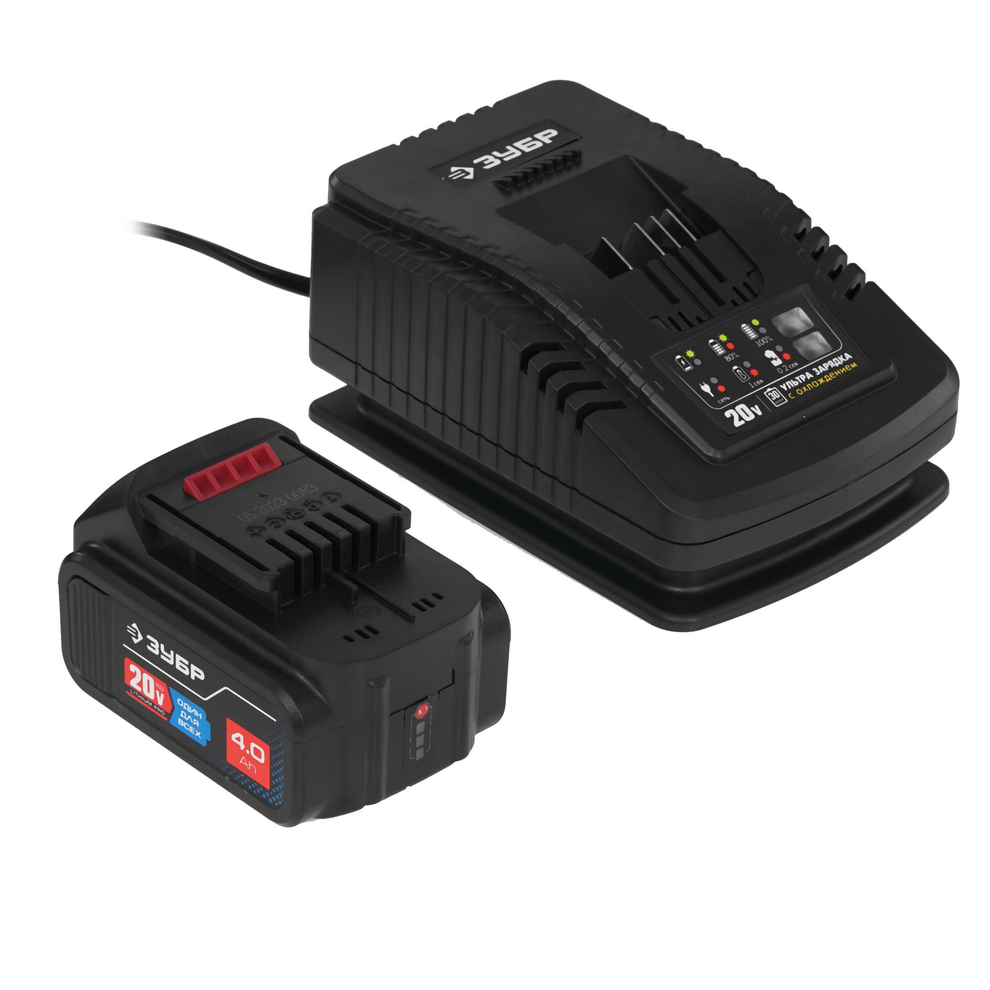 Перфоратор Зубр PB-260-42 20V MAX LITHIUM PRO 9909112 STDN-0037368 - Вид №6