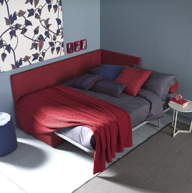 Bolzan Letti Односпальная кровать с мягким изголовьем Magis sun-id-1413186 - Вид №1