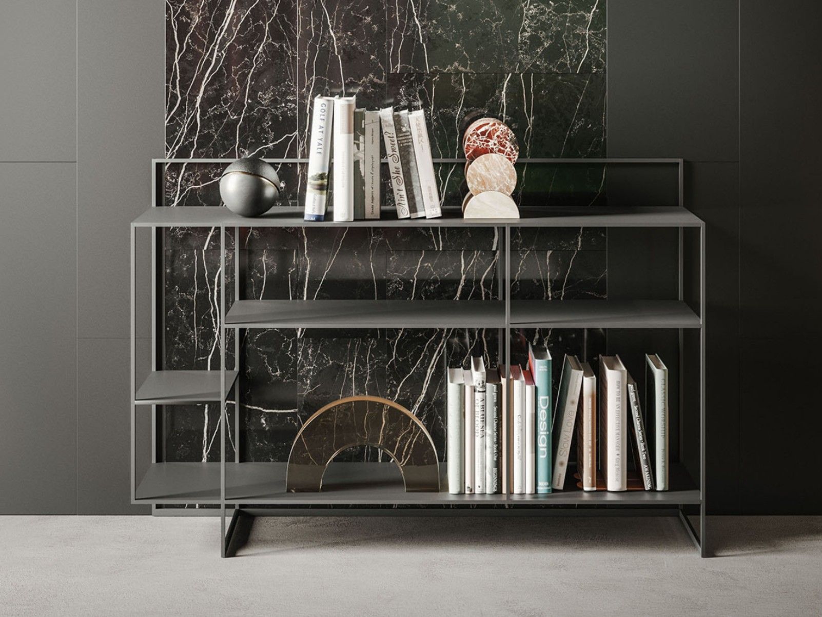 Металлическая прямоугольная консоль Ronda Design Levia ARCH-00016802