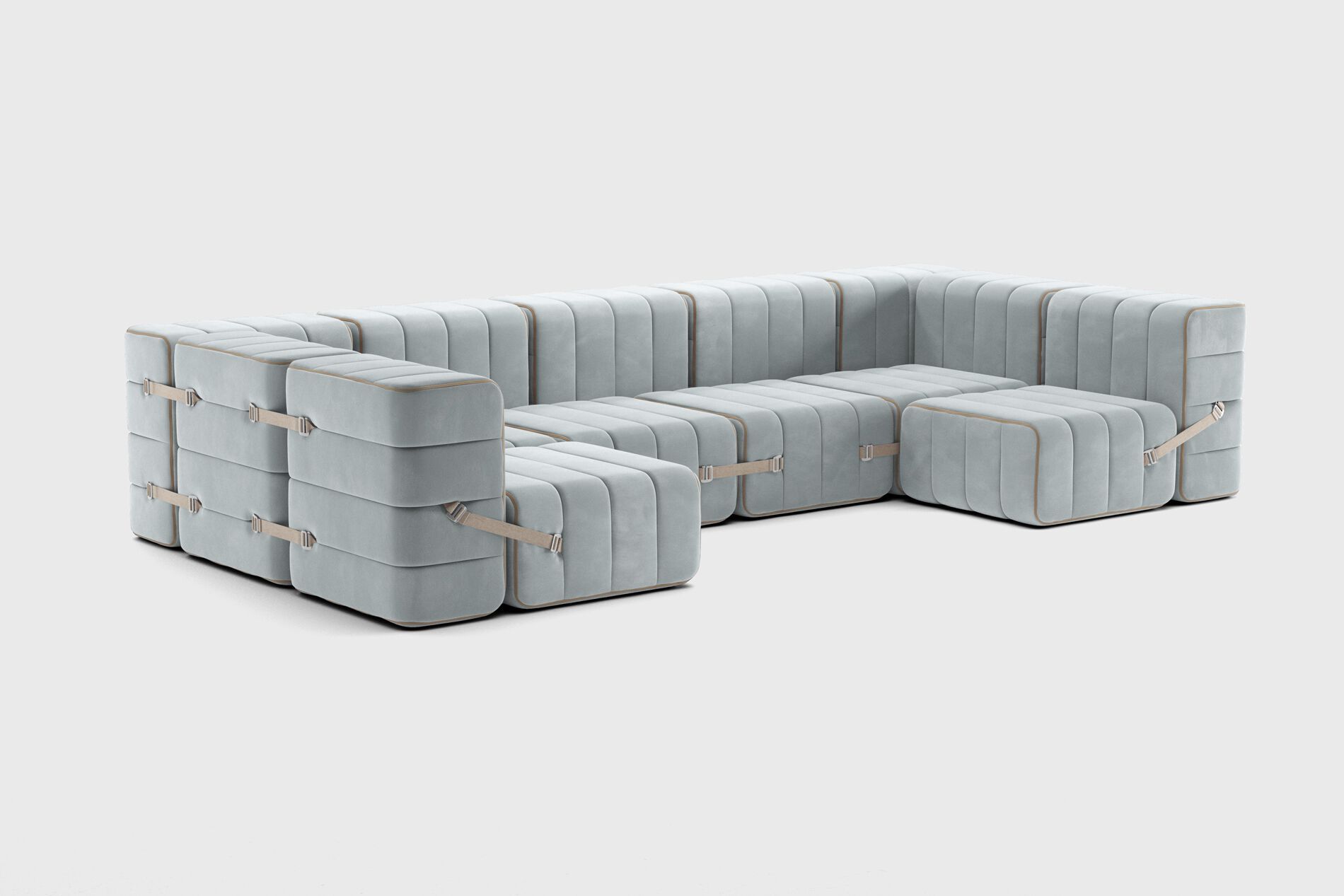 Модульный тканевый диван AMBIVALENZ Curt ARCH-00133274 - Вид №16