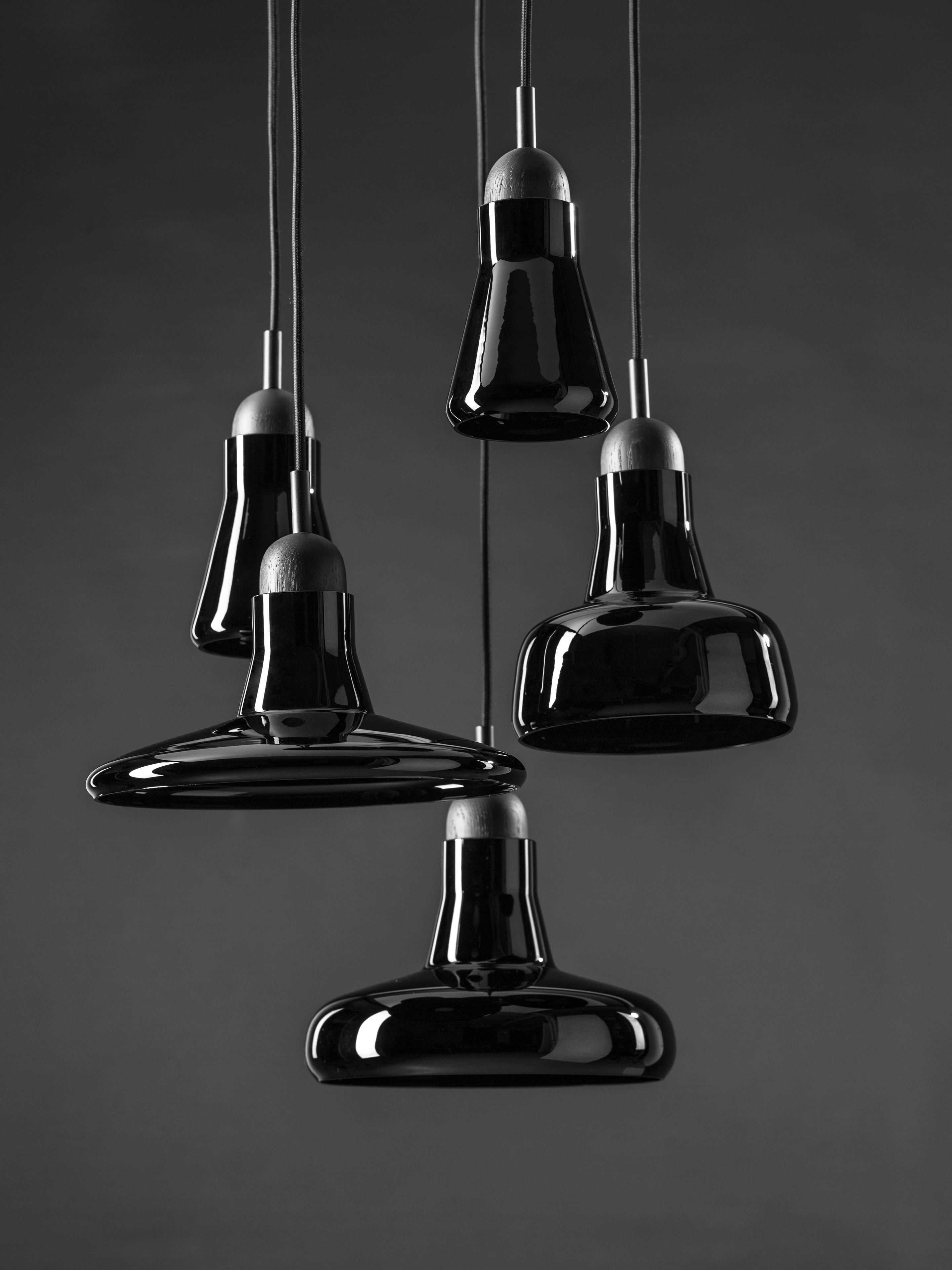 Подвесной светильник из дутого стекла с регулируемой яркостью BROKIS Тени ARCH-00150384 - Вид №43