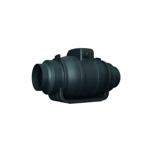 Вентилятор канальный центробежный Era Pro Mistral D100 мм 30 дБ 258 м3/ч цвет черный