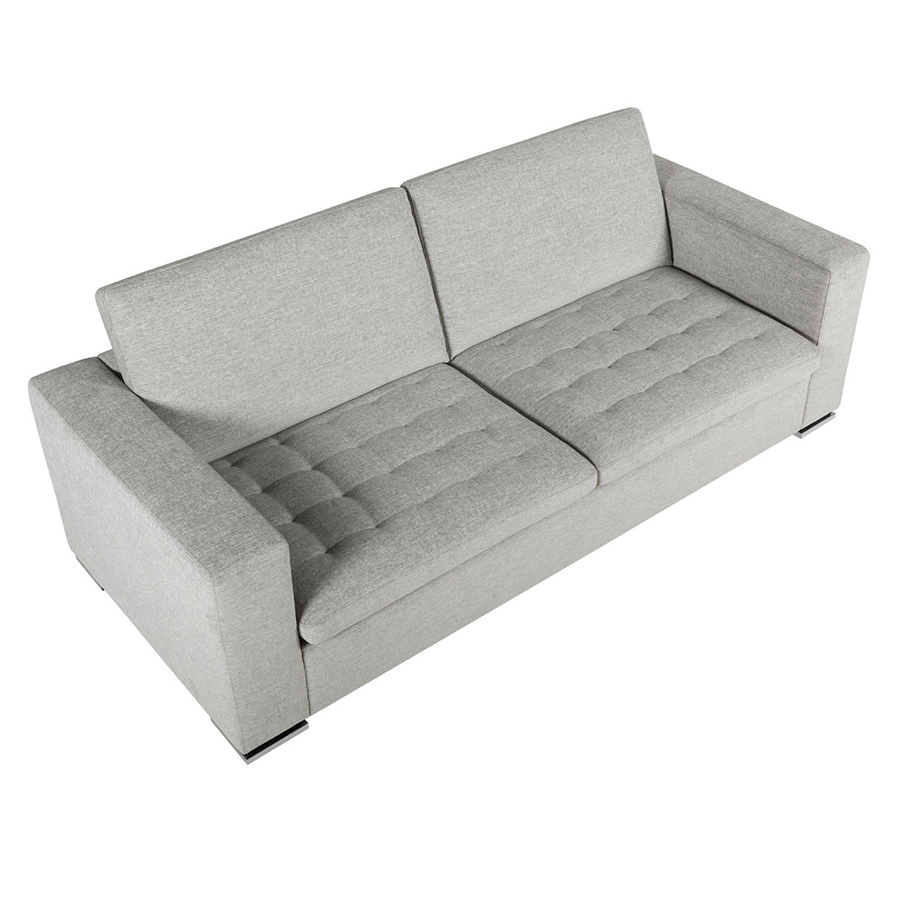 Диван Vario Quilted, трехместный, светло-серый Sits S1686 - Вид №5