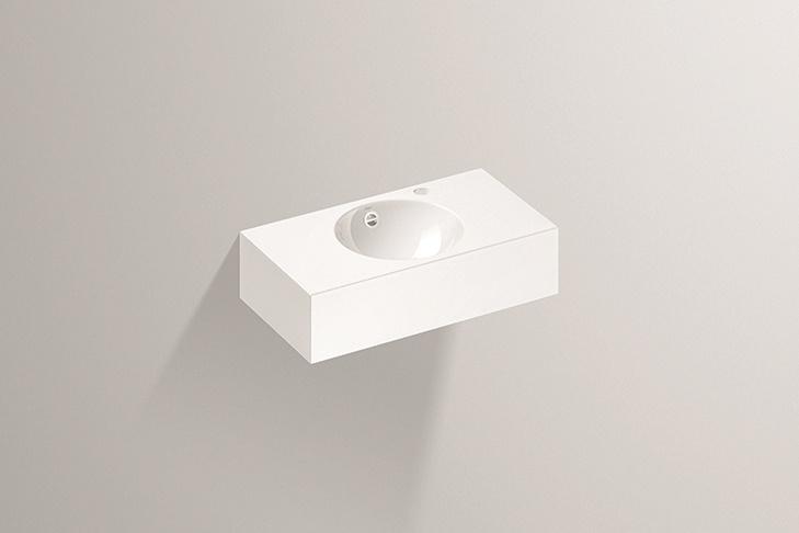 4238200000 Умывальник, wt.ic600h, белая, proshield Alape серия IC 