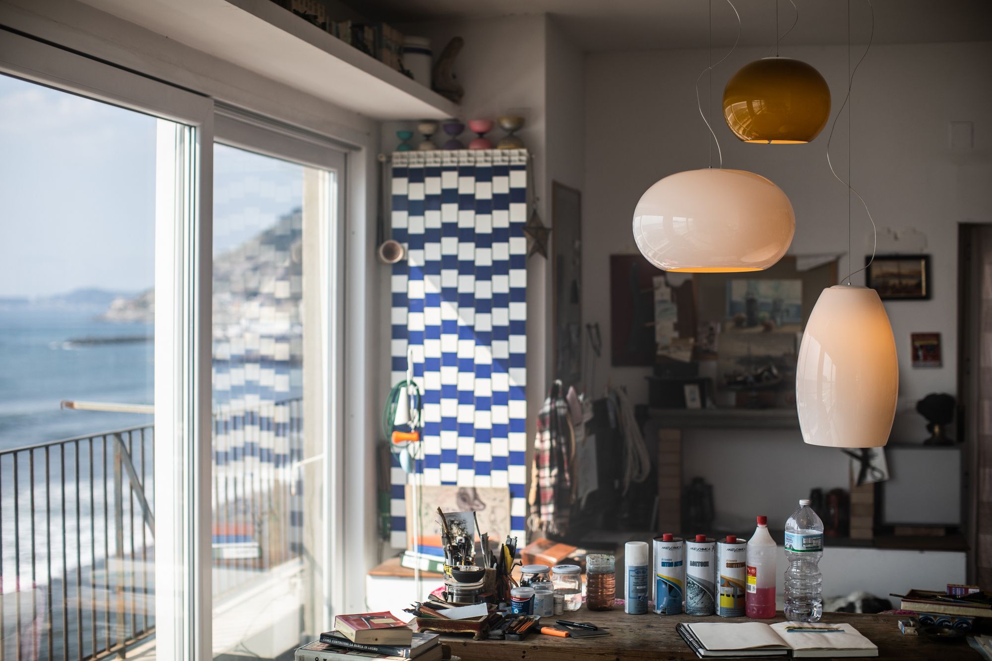 Выдувное стекло светодиодный подвесной светильник Foscarini Buds ARCH-00055593 - Вид №5