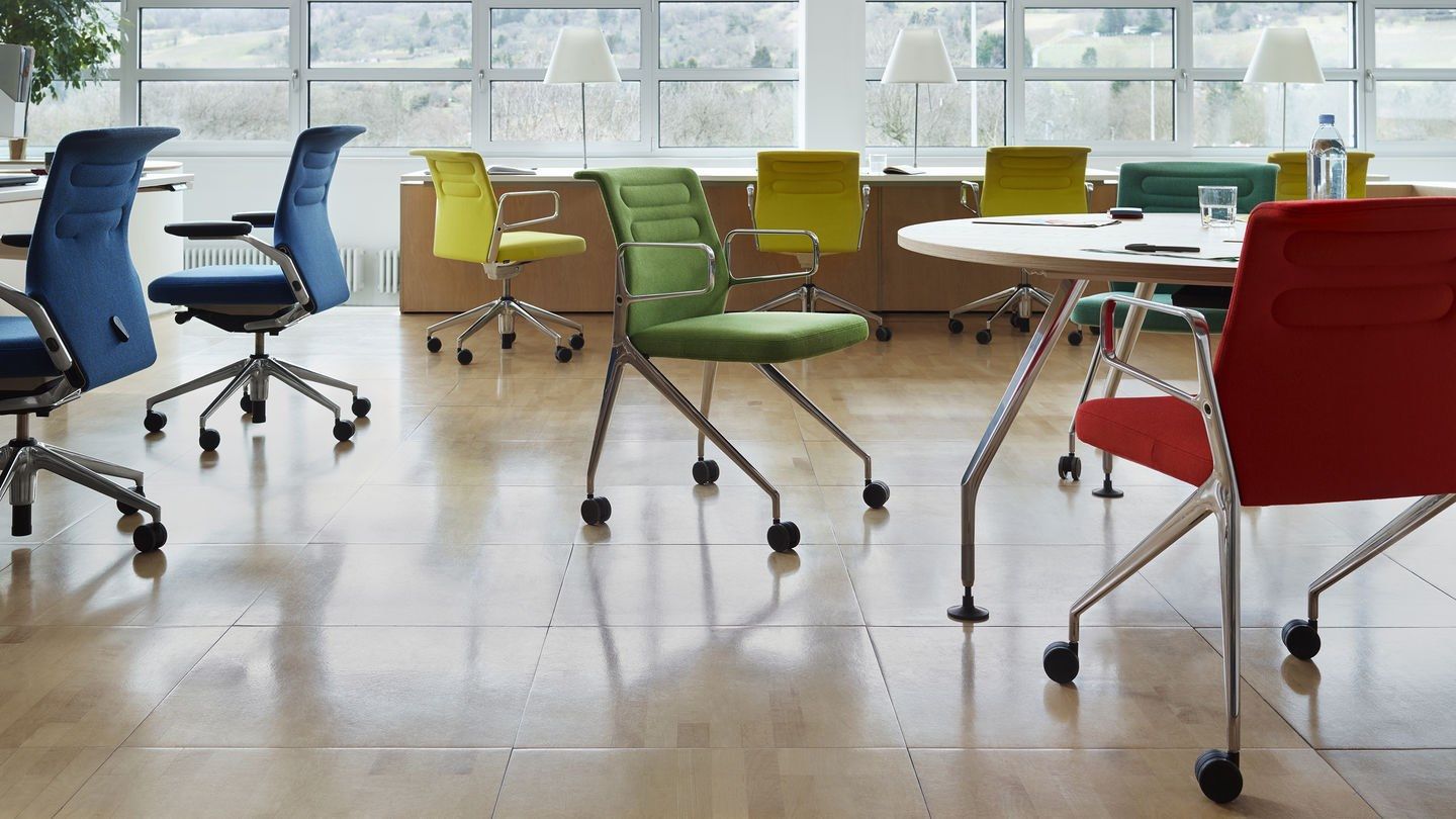 Тканевый поворотный операционный стул VITRA AC 5 ARCH-00046194 - Вид №5