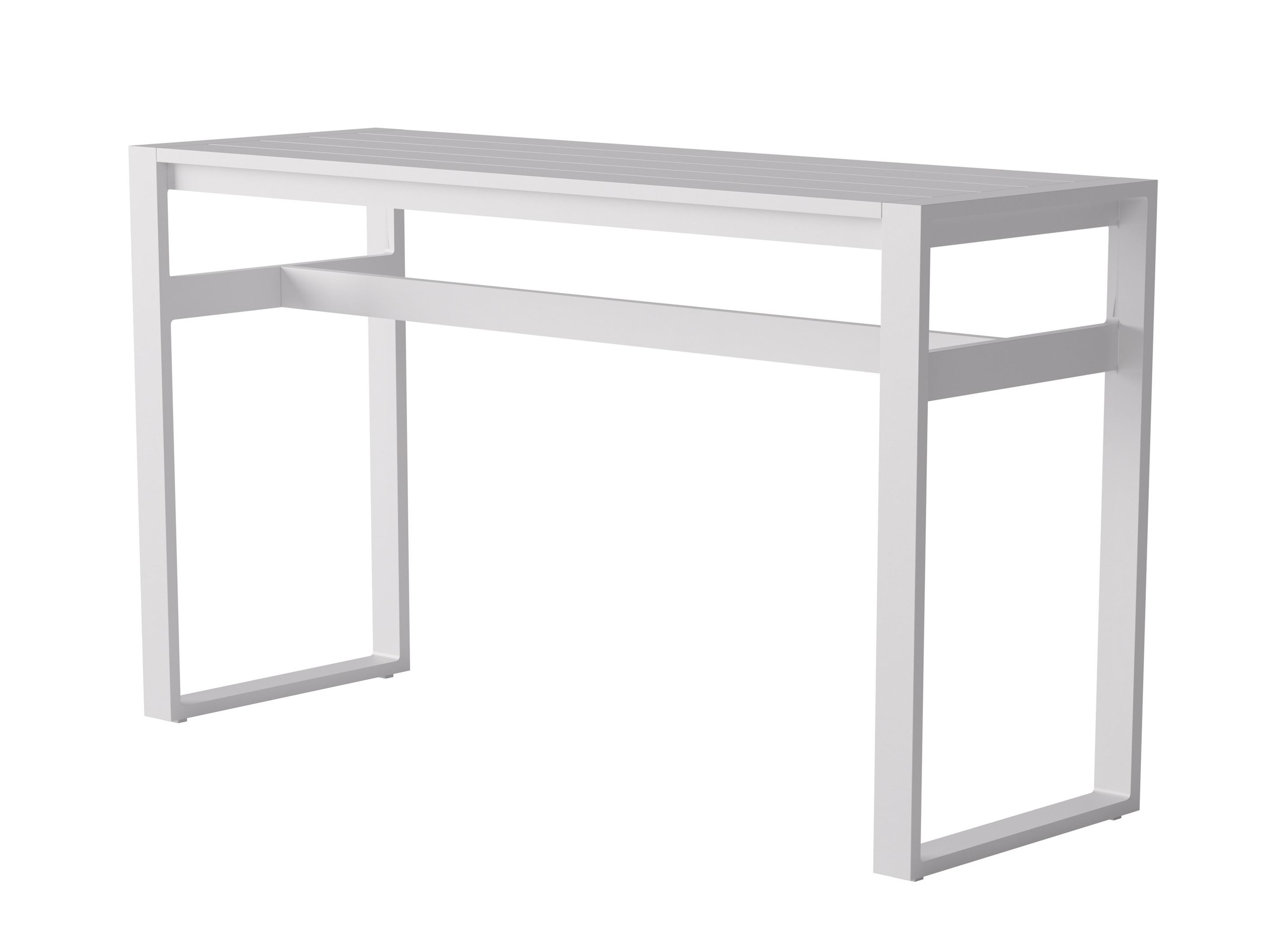 Высокий прямоугольный алюминиевый стол с порошковым покрытием Case Eos ARCH-00082338 - Вид №24