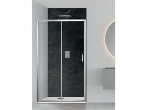 Хрустальная ниша душевая кабина с раздвижной дверью