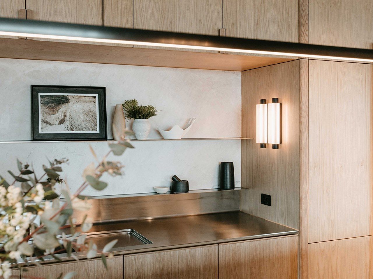 Стеклянный светодиодный настенный светильник Rakumba Metropol ARCH-00015855 - Вид №5