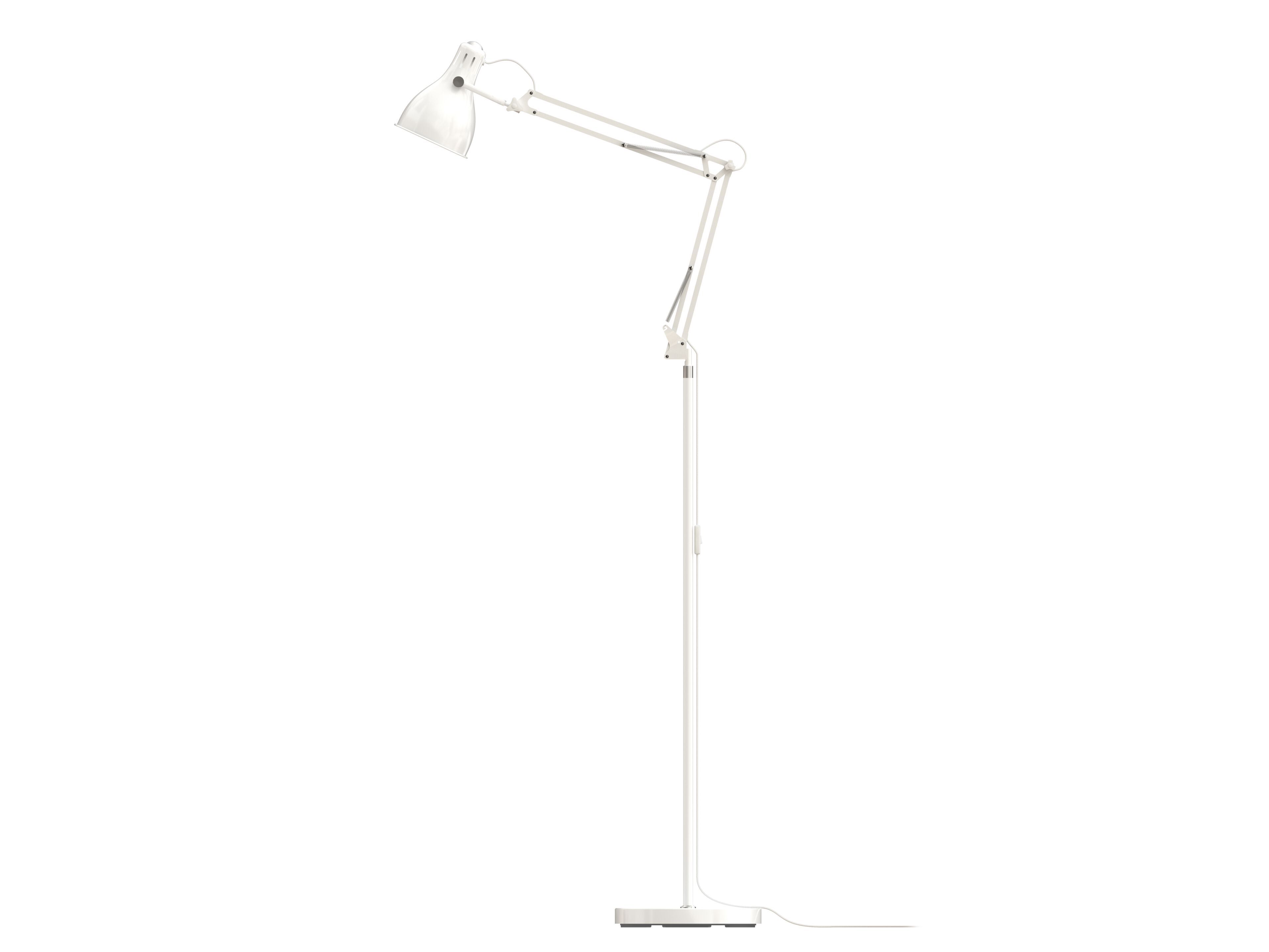 Металлический торшер с гибкой рукояткой Valaisin Grönlund LEADER FLOOR LAMP ARCH-00094626 - Вид №4