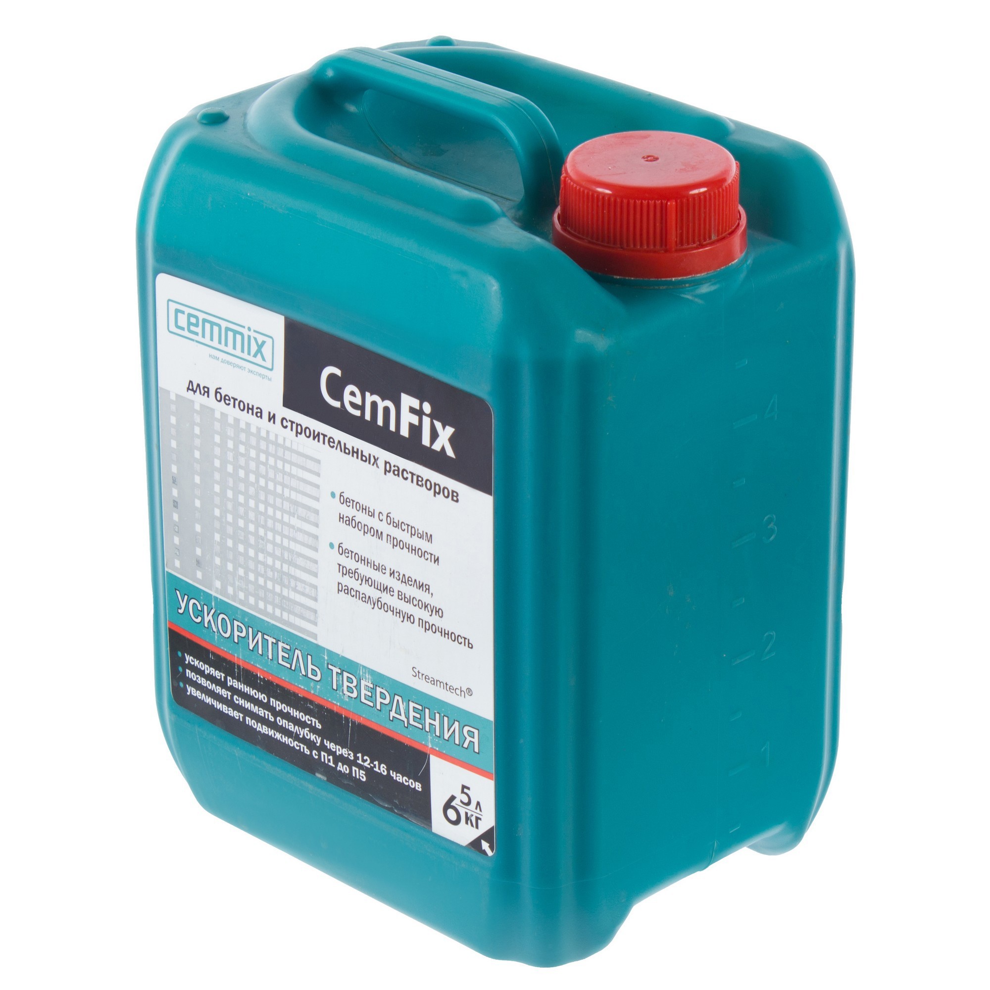 15913291 Ускоритель твердения CemFix 5 л STLM-0006489 CEMMIX  - Вид №1
