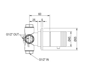 Ручной переключатель из нержавеющей стали
