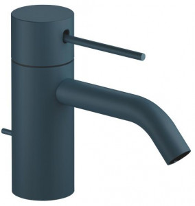 33501662-61 slim смеситель для умывальника однорычажный со сливным гарнитуром - зелено-голубой Dornbracht Meta
