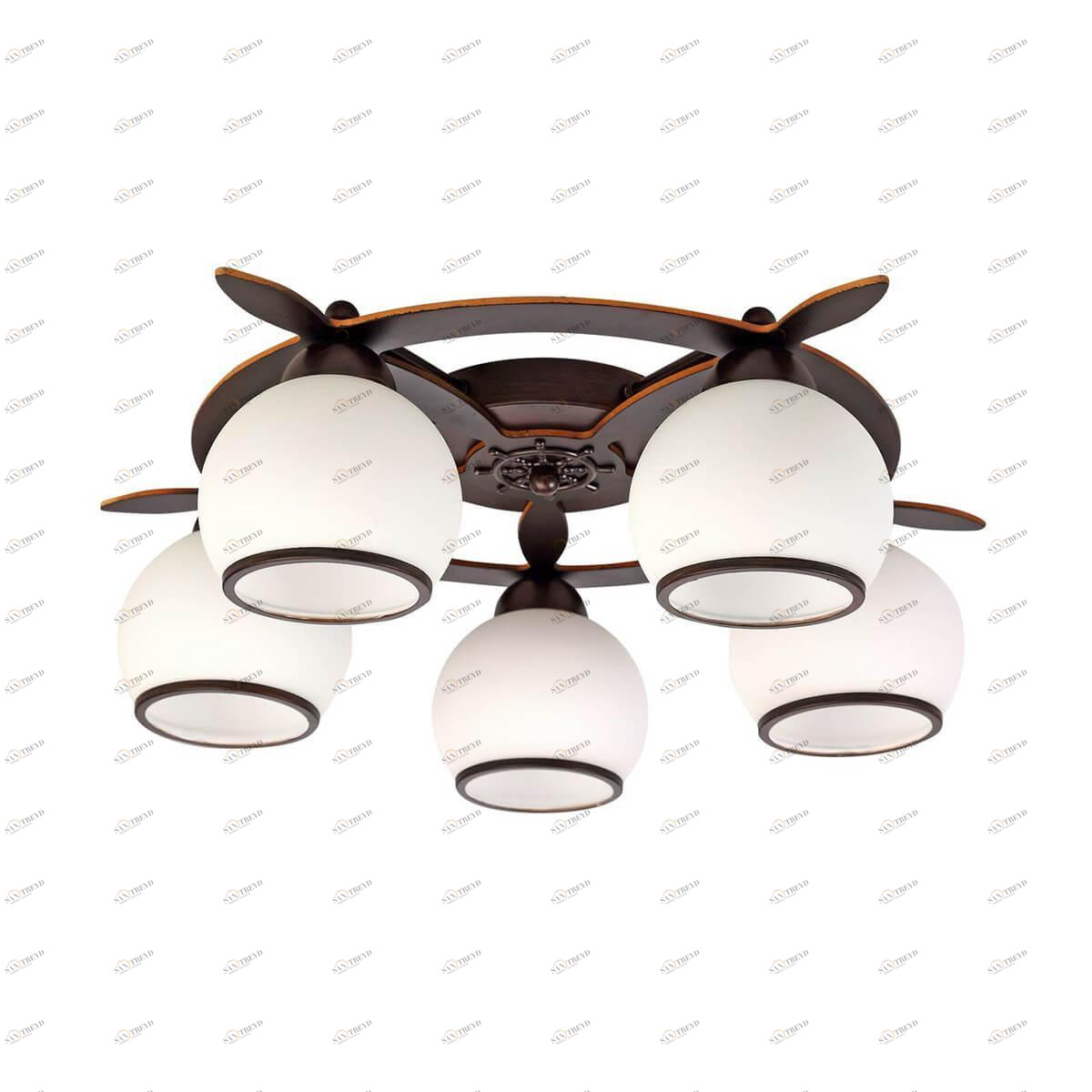 Потолочная люстра Omnilux OML-50507-05 OMNILUX OML-5050 183135 Белый 