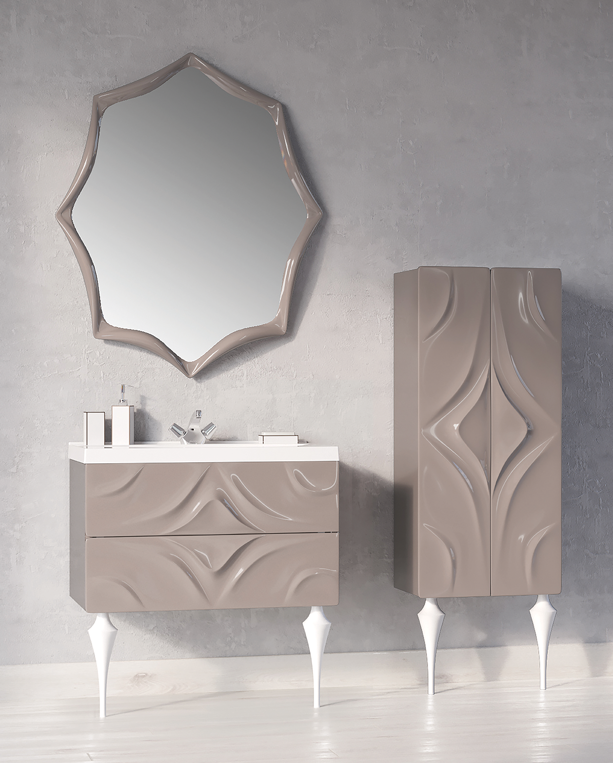 У67290 Пенал Angel 50П 2д. Cappuccino 1 Marka Art - Вид №1