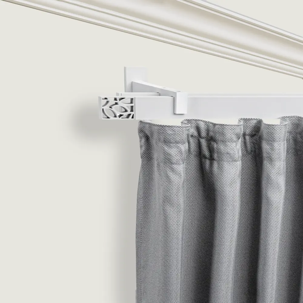 Профиль для карниза Хайтек 200 см алюминий цвет белый ARTTEX STLM-2095923 - Вид №3