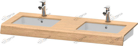 DS829C05252 DuraStyle Консоль Европейский дуб, декор Duravit