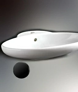 LA68 Накладная раковина на столешницу  овальная IL TEMPO DEL