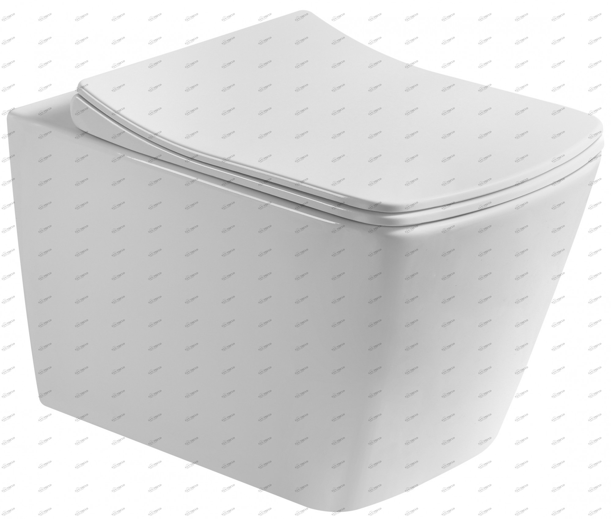 Унитаз подвесной безободковый Art&Max TECHNO Подвесной унитаз настенный Белый ART&MAX Techno Китай