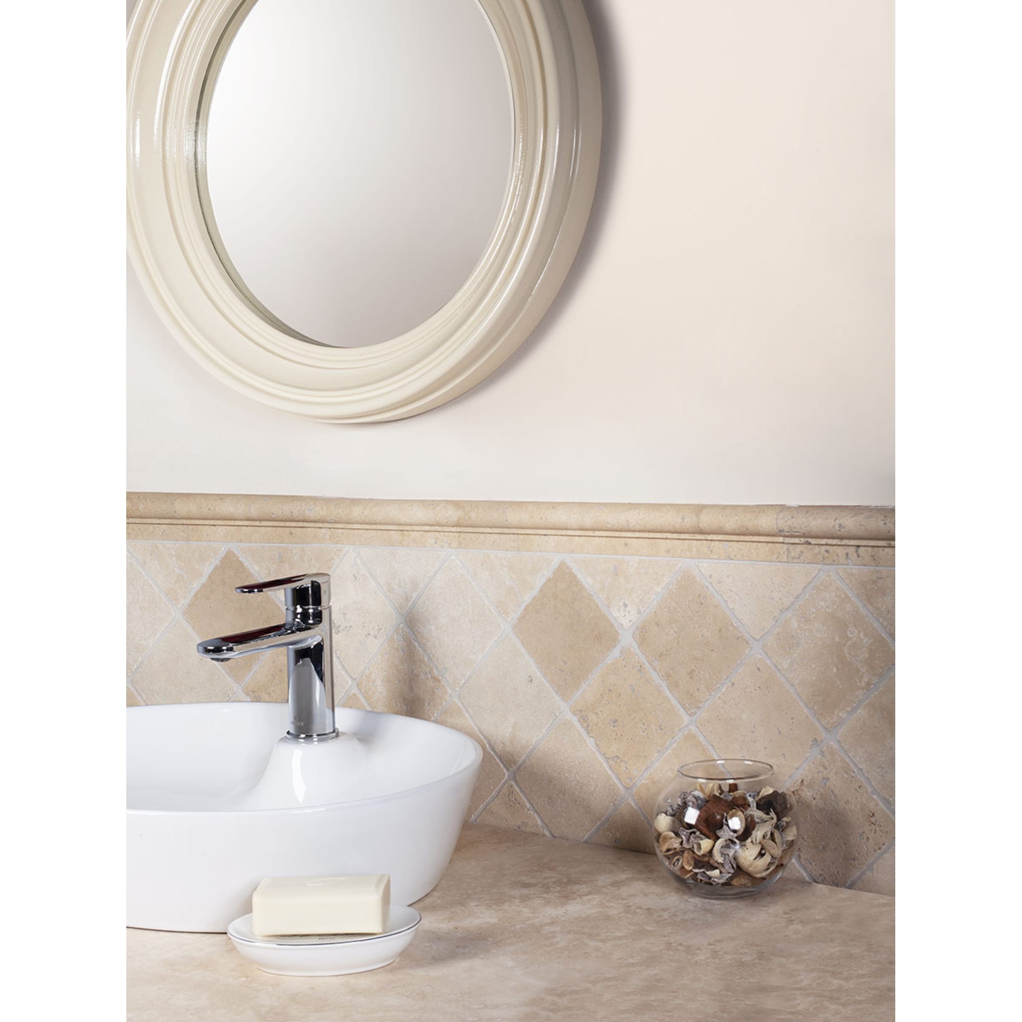 16993406 Декор Provance Оливки 6 10х10 см Травертин Provance Santreyd  - Вид №6