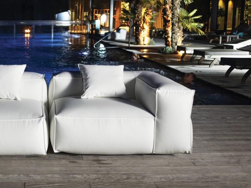 GART Угловое садовое кресло из ткани Mediterraneo sun-id-1379021 - Вид №2