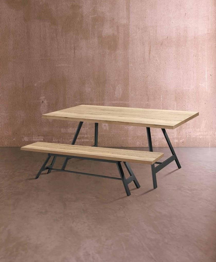 CREO Kitchens Прямоугольный стол из ламината Stand 080sn180 - Вид №1