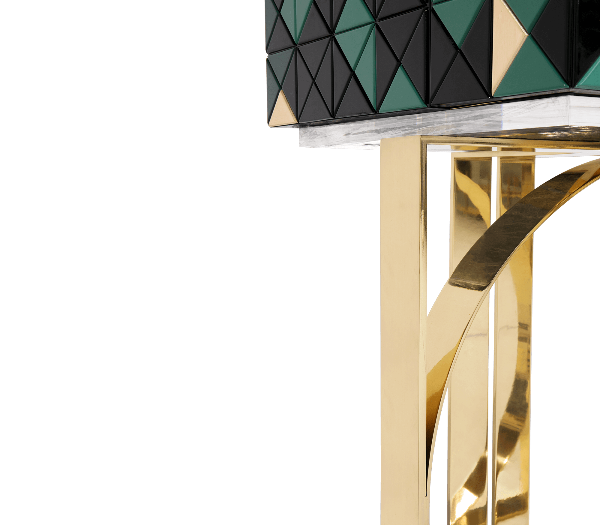 0-328 Пиксельный зеленый шкаф Boca Do Lobo  - Вид №2