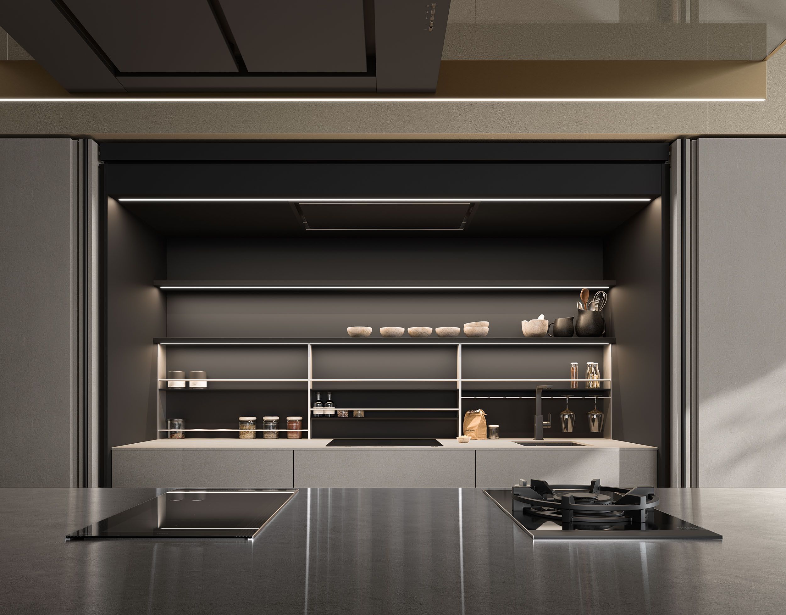 Кухня с островом Copatlife Life Projects ARCH-00029426 - Вид №9