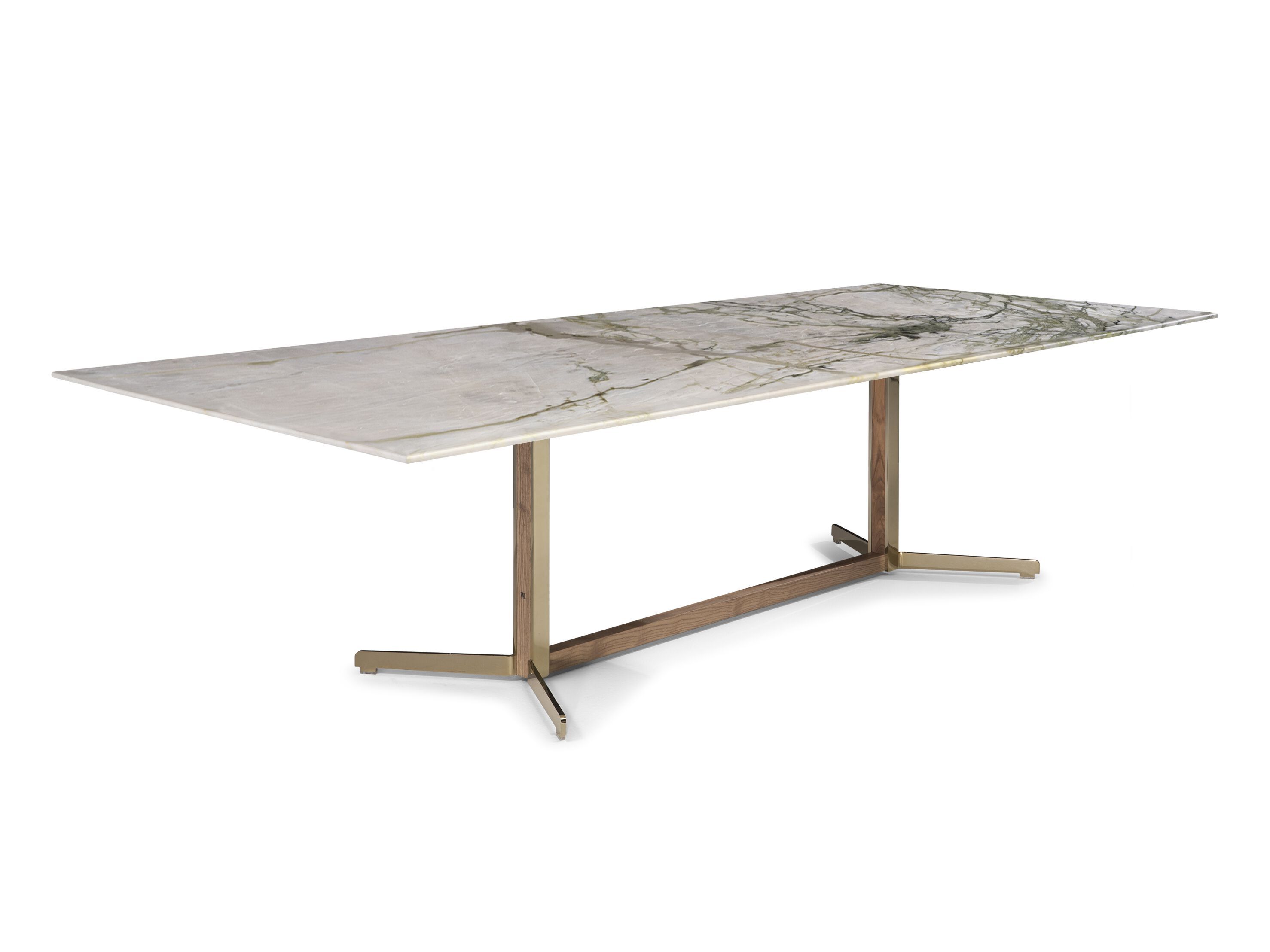 Прямоугольный мраморный стол Natuzzi Italia кампус ARCH-00118926 - Вид №1