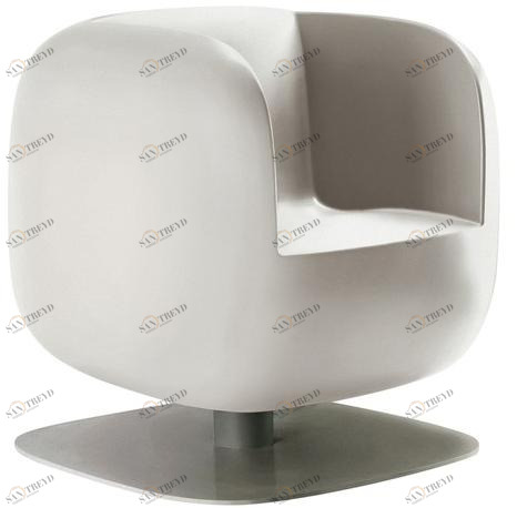 Luxy Вращающееся кресло из полиэтилена с подлокотниками Big jim sun-id-1491333