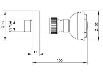 386324KK Форсунка Bandini Antico Santreyd - Вид №1