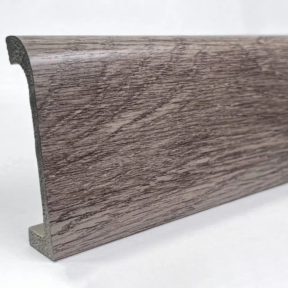 Плинтус Bello Deco 80x19x2000 мм ударопрочный влагостойкий дюрополимер дуб давос STLM-2002773