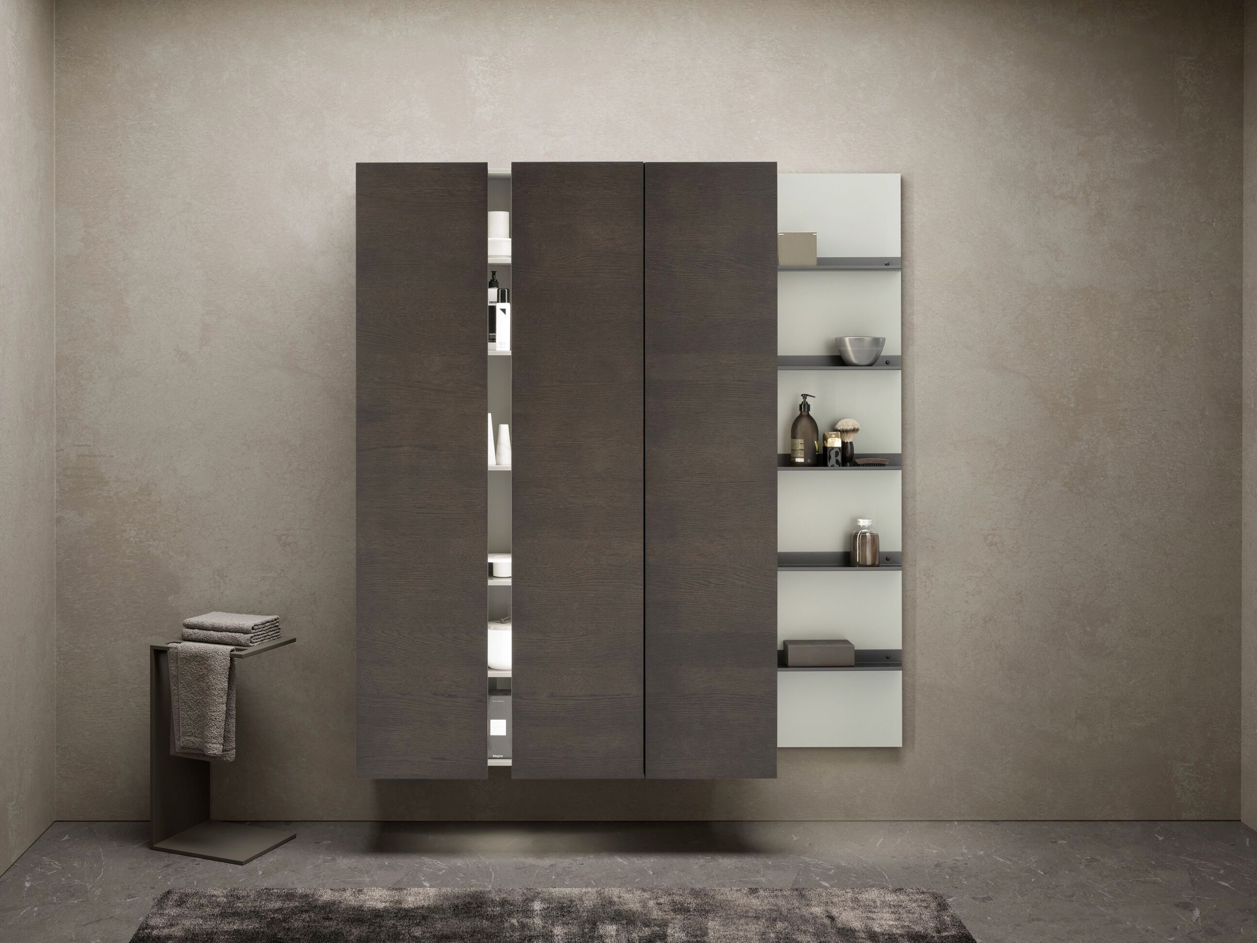 Деревянная подвесная колонна для ванной комнаты с дверями Archeda OPERA ARCH-00145198