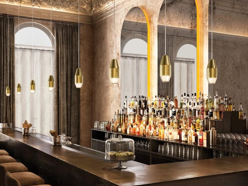 KUNDALINI Подвесной светильник из металла и дутого стекла sun-id-1494085 - Вид №1