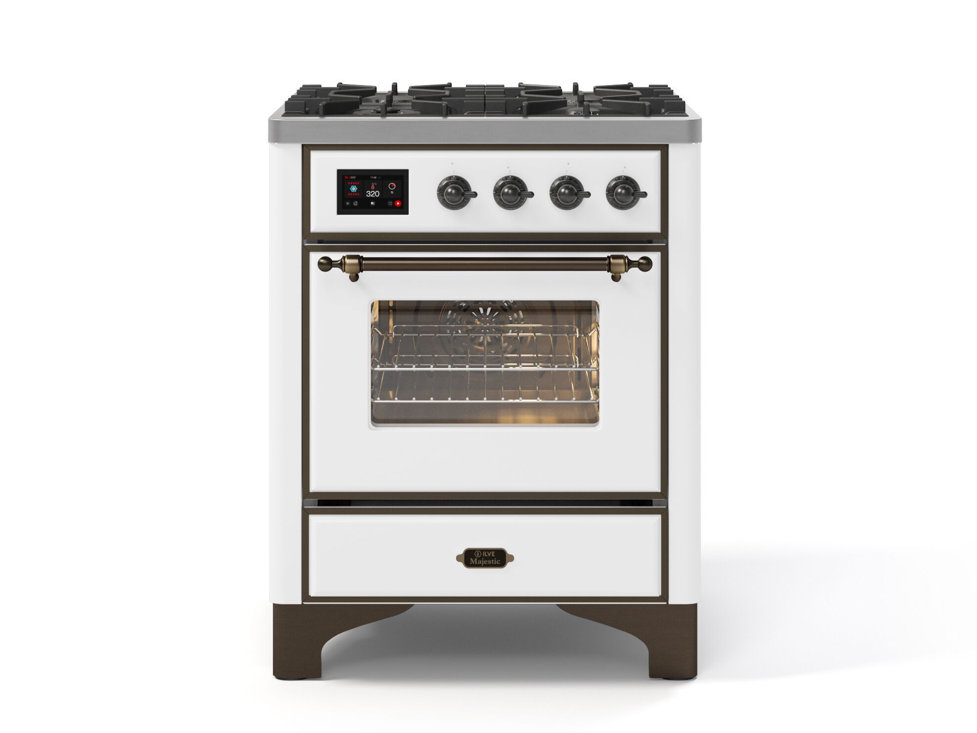 Отдельно стоящая кухня из нержавеющей стали Ilve Majestic ARCH-00007453