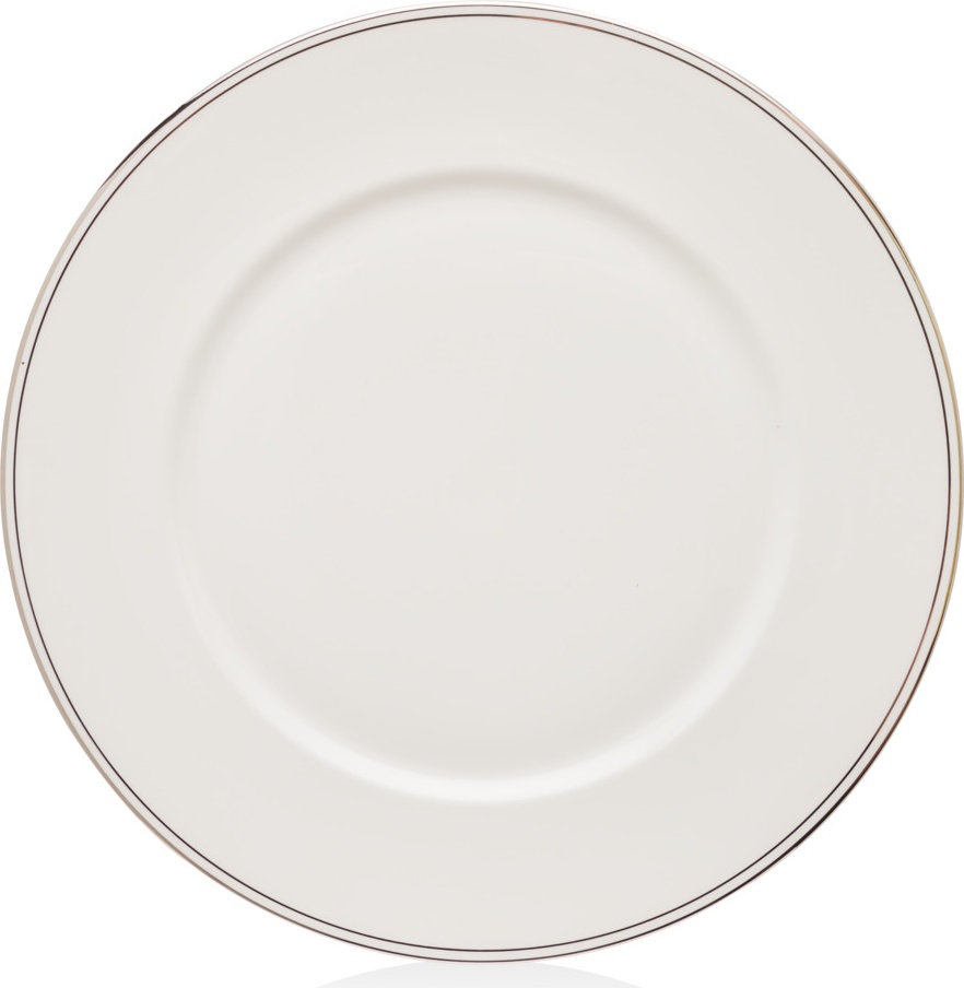 10638749 Lenox Тарелка подстановочная Lenox "Федеральный,платиновый кант" 30см Фарфор костяной 