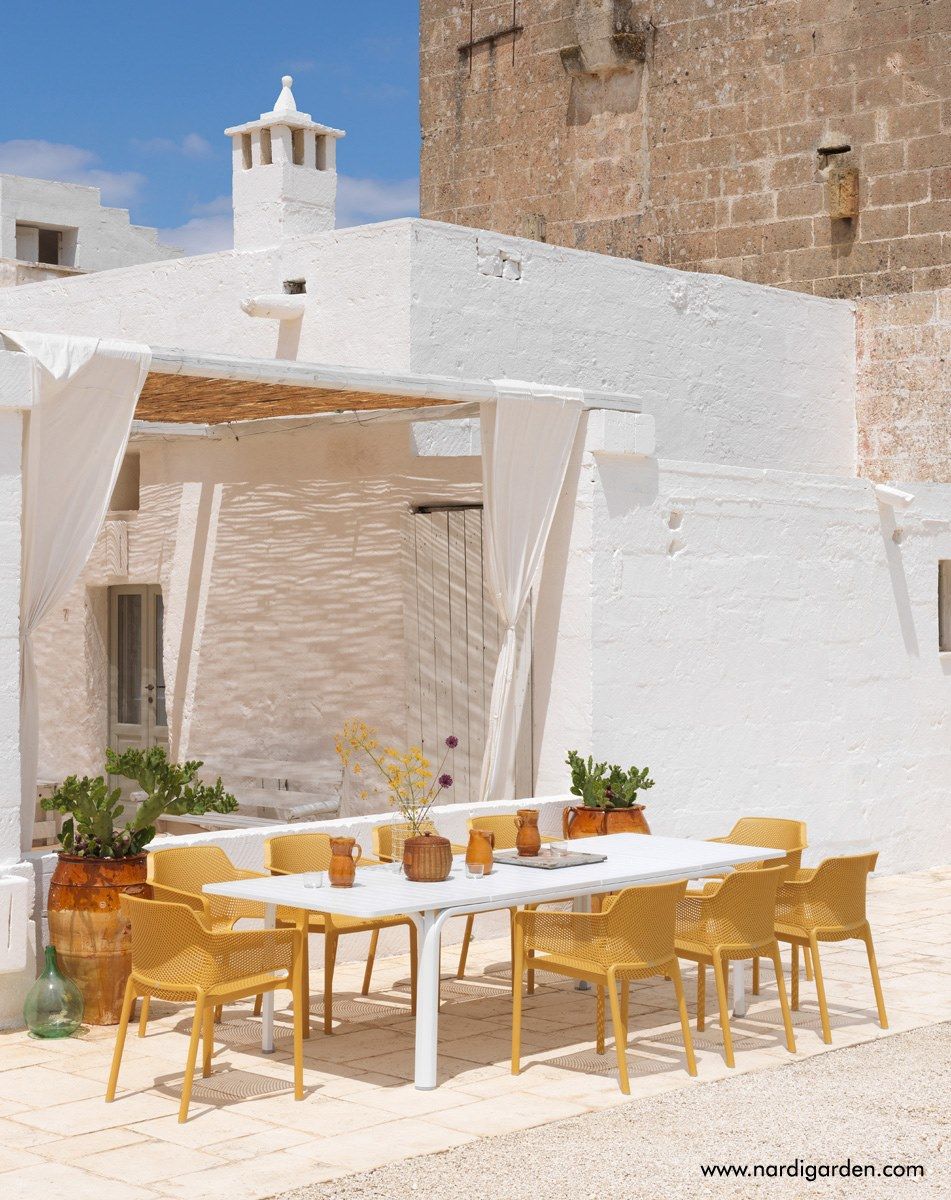 DurelTOP выдвижной прямоугольный садовый стол Nardi Лавр-Пальма ARCH-00066651 - Вид №6