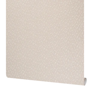 Флизелиновые обои Victoria Stenova Olive с растительным рисунком, коричневые, 1.06 м 89425463