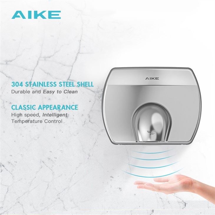 Сушилка для рук из нержавеющей стали AIKE AK2830_641  - Вид №1